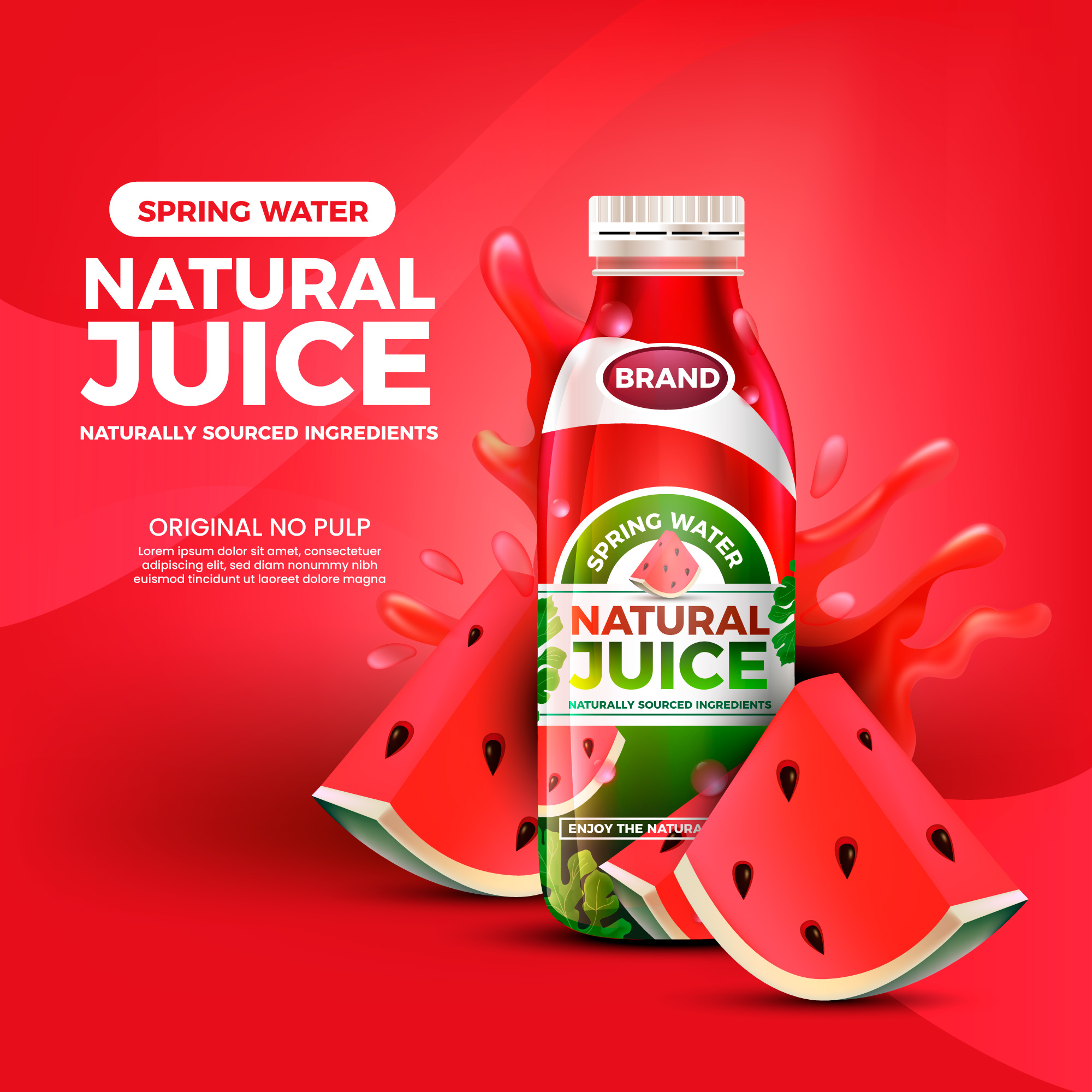 Tropical Watermelon Splash